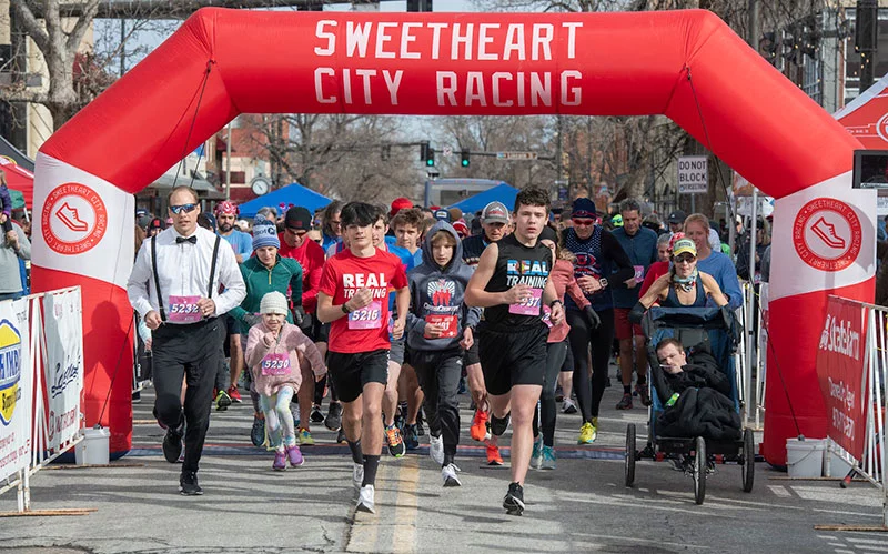 The Loveland Sweetheart Festival occurs every February and is a delightful time for all. Photo courtesy of Loveland Sweetheart Festival.