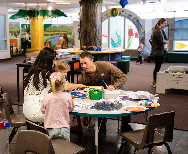 Blooms at the Buell is a great way to spend Mother's Day with your family, especially those with younger children. Photo by David Hayden, courtesy of Sangre de Cristo Arts and Conference Center.
