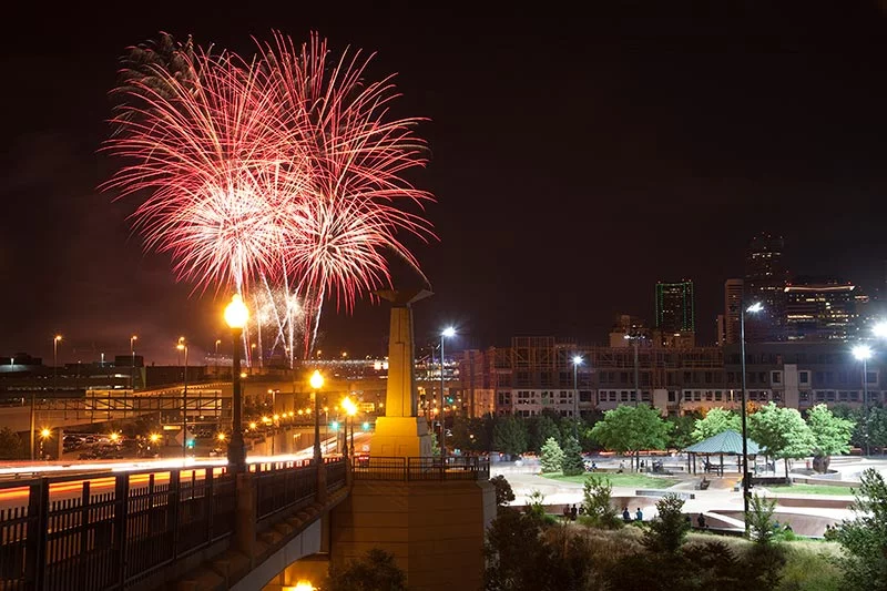 Communities throughout Colorado offer fabulous fireworks displays. Find shows near you, and gear up to celebrate the Fourth of July with dazzling pyrotechnics. Photo: Getty Images.