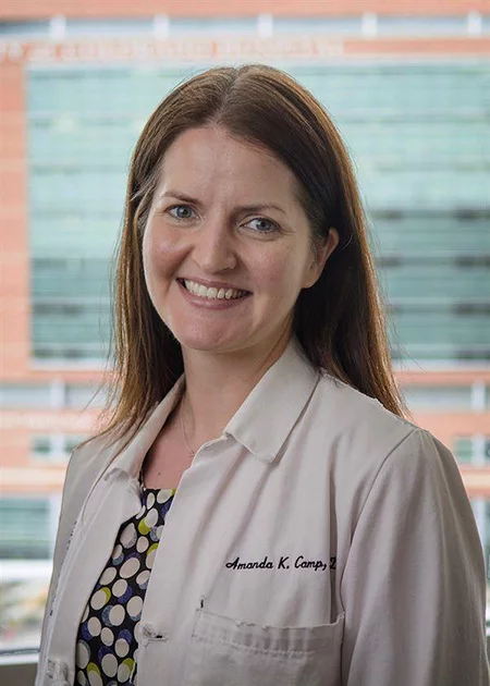 Liver disease specialist Dr. Amanda Wieland diagnosed Val Frank’s MASLD, which eventually required a liver transplant. Photo by UCHealth.