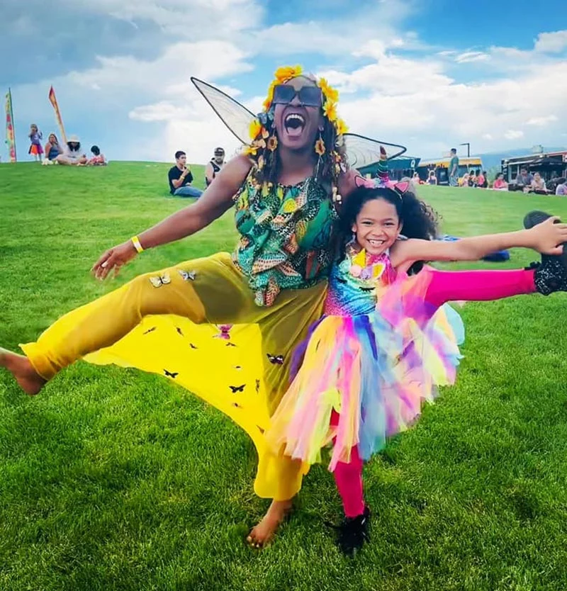 Families enjoy a magical day filled with unicorns, mermaids and fairyland games at the Unicorn Festival in Aurora, Colorado. Photo courtesy of the Unicorn Festival.