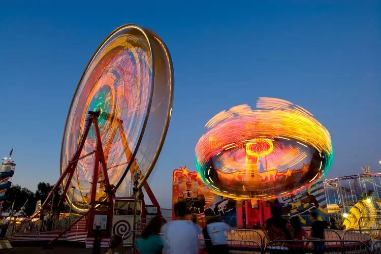 Rides at the Colorado State Fair in Pueblo. Photo by Denise Chambers/Miles, courtesy of the Colorado Tourism Office.