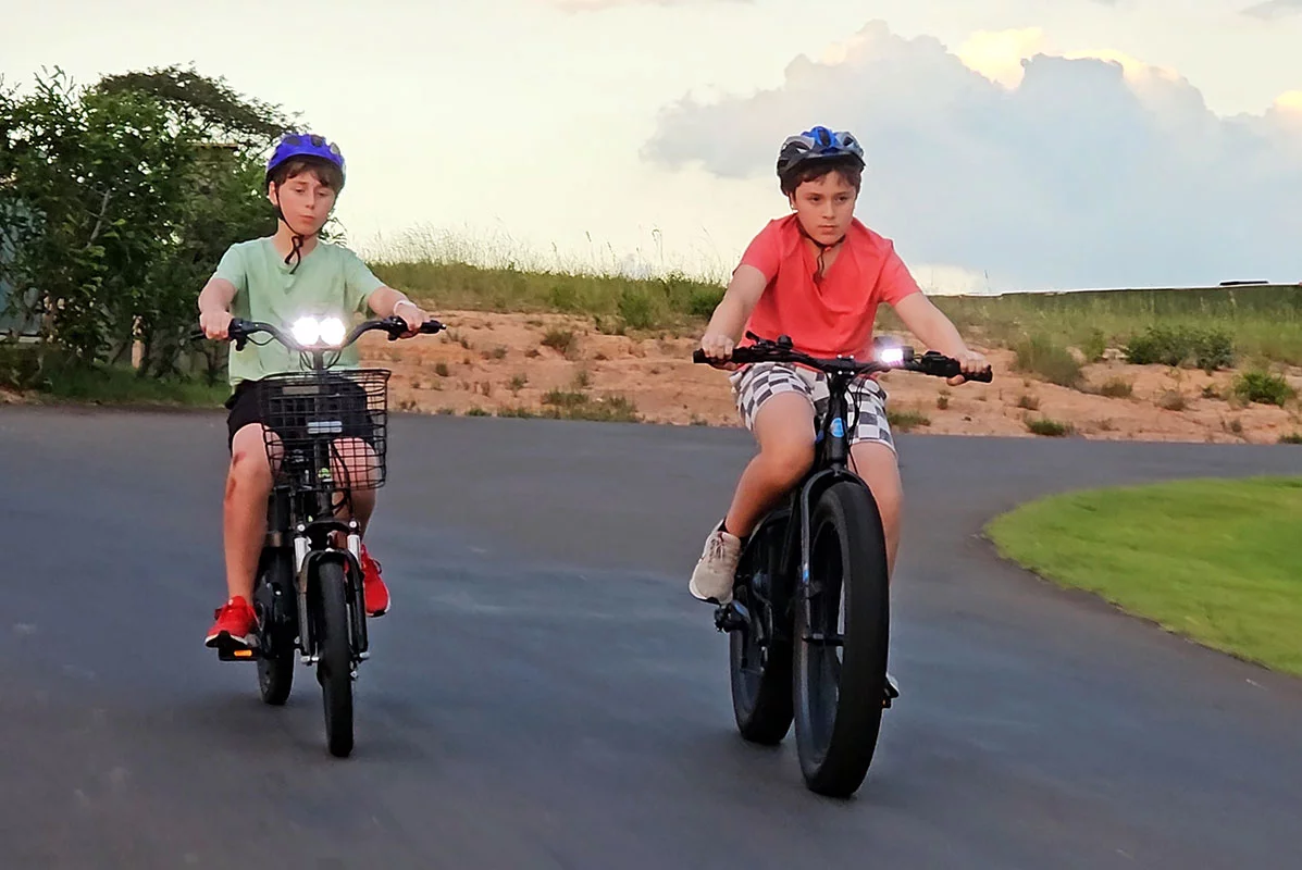 Young riders may be especially vulnerable to serious injuries from e-bikes, which reach higher speeds and require longer stopping distances. Photo: Getty Images. 