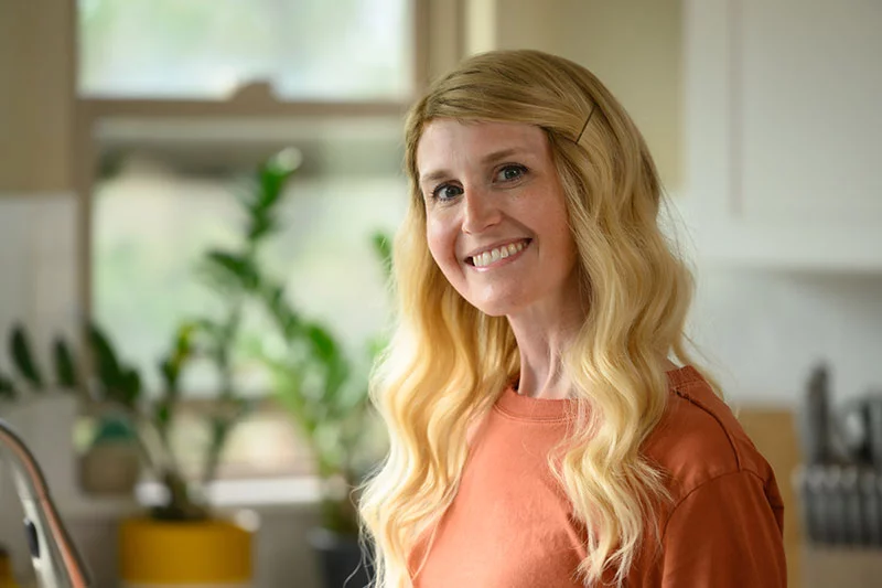 Melahn went through chemotherapy, radiation, and immunotherapy before TIL, which had been approved just months before. Photo by Mark Reis for UCHealth.