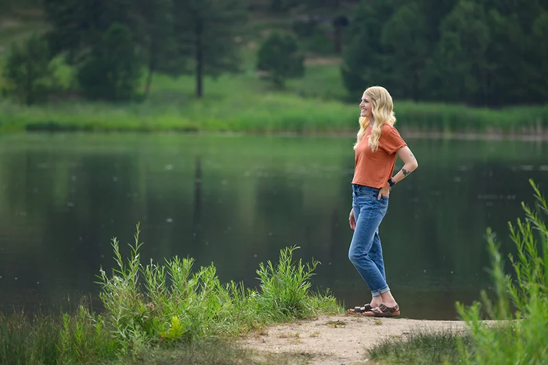 A treatment called tumor-infiltrating lymphocyte or TIL was Jennifer Melahn’s last hope in her battle with late-stage melanoma. Photo by Mark Reis, for UCHealth.