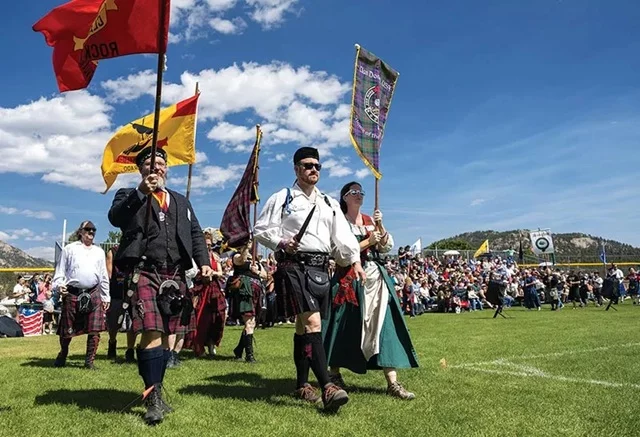 Habrá tres días de juegos celtas, música y eventos durante el Festival Escocés-Irlandés de las Tierras Altas Longs Peak. Foto cortesía de Longs Peak Scottish Irish Highland Festival.