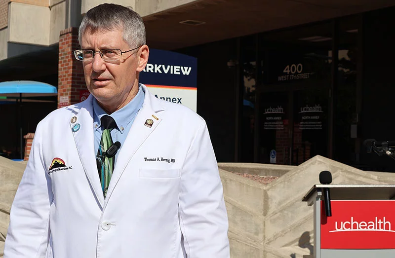 Dr. Thomas Herzog. Photo: UCHealth.