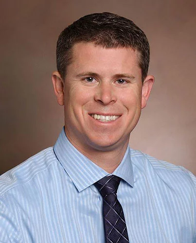 Dr. Jason Brainard was Surgical Trauma ICU and Cardiothoracic ICU site investigator for the PREOXI trial and works with Neil Aggarwal on identifying barriers to implementing BiPAP prior to intubation at UCHealth hospitals. Photo: University by University of Colorado.