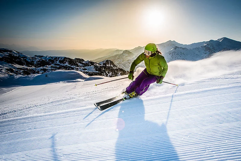 A strong core will make your ski season go more smoothly, and core exercises, like yoga or Pilates, can help you get there. Photo: Getty Images.