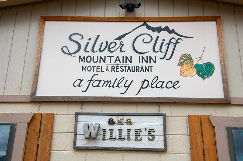 Silver Cliff Mountain Inn, owned by Willie Quinney and his wife, Cheryl Jenkins, in Silver Cliff, Colorado. The community helped Willie search for a kidney donor. Photo by Chuck Bigger, for UCHealth.