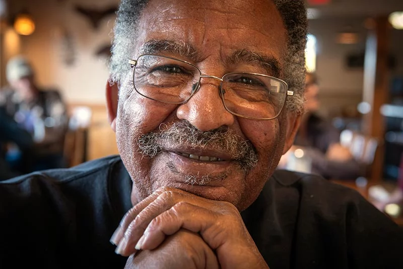 Willie Quinney at Silver Mountain Inn, in Silver Cliff, Colorado. Photo by Chuck Bigger, for UCHealth.