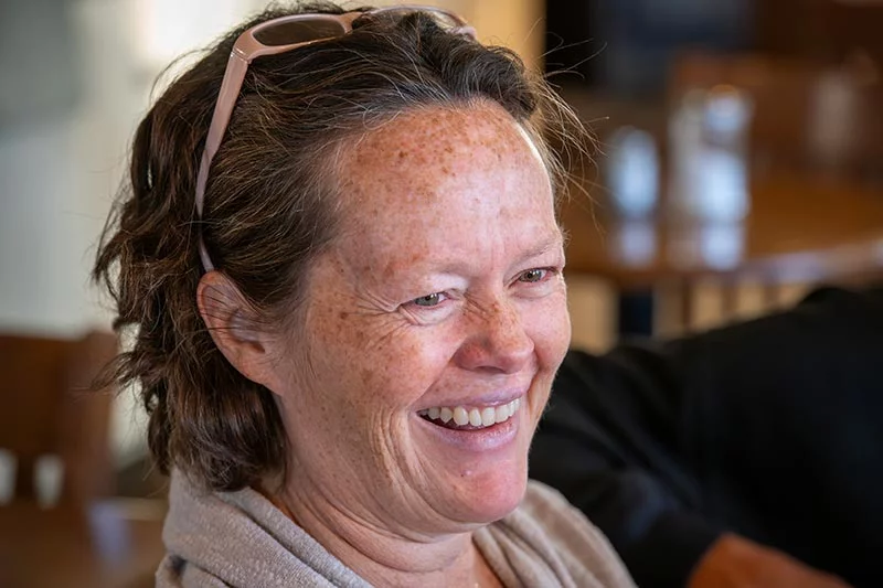 Loree Lund at Silver Cliff Mountain Inn. She became an integral part of Willie's search for a kidney donor. Photo by Chuck Bigger, for UCHealth.