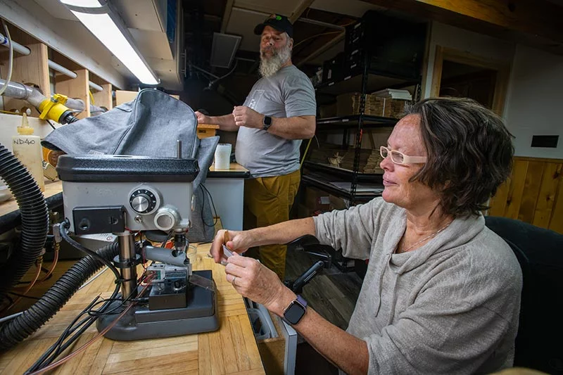 Loree Lund and her husband, Chris Lund, in Westcliffe, Colorado. They knew Willie and that he was searching for a kidney donor. Photo by Chuck Bigger, for UCHealth.