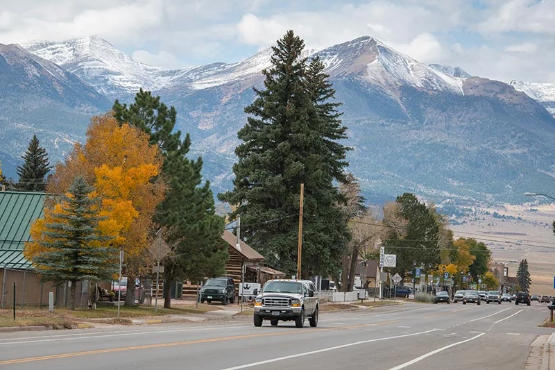 Westcliffe, Colorado, in the Wet Mountain Valley. Photo by Chuck Bigger, for UCHealth.