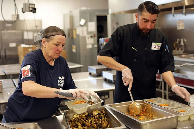The Food Bank for Larimer County launching a senior nutrition pilot program recently. Photo courtesy of Food Bank for Larimer County.
