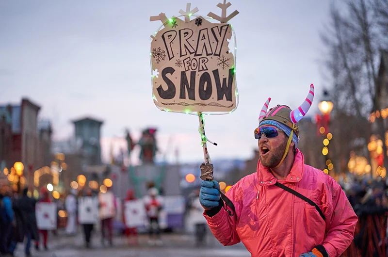 Ullr Fest in Breckenridge, held each December. Photo courtesy of Breckenridge Tourism Office.