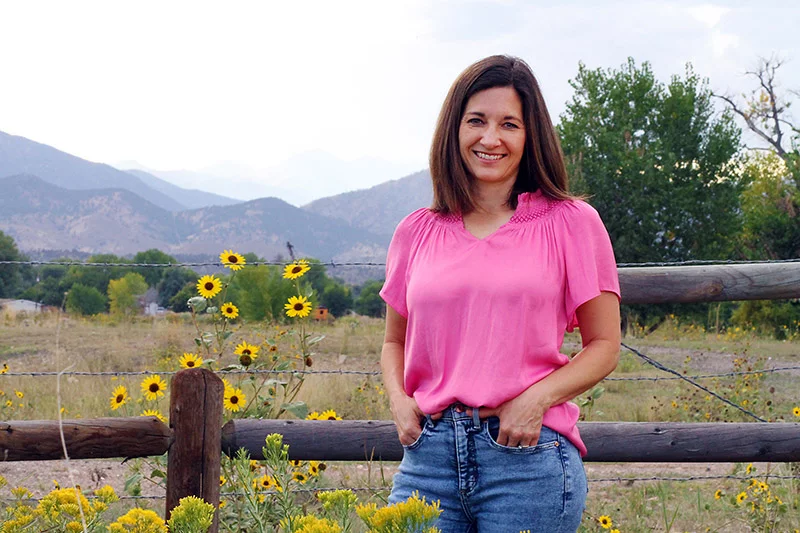 Amy Davis was visiting Estes Park when a vehicle accident sent her to the small town’s emergency room. In the next hour, the swift action of medical experts not only saved her life but likely spared her from severe deficits caused by a stroke. Photo by Joel Blocker, for UCHealth.