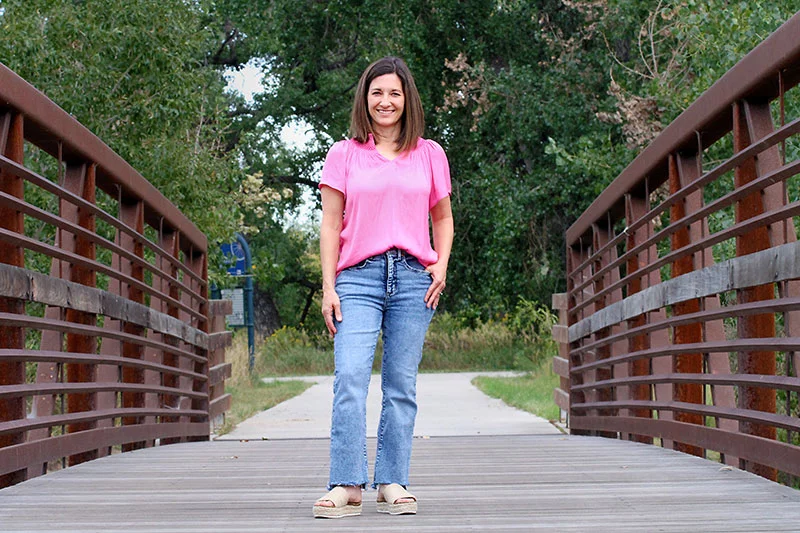 Amy Davis suffered a stroke in early 2025 that could have left her with major deficits. Thanks to quick action by her care team, an emergency thrombectomy and months of rehabilitation, she has no noticeable deficits from her trauma-induced stroke. Photo by Joel Blocker for UCHealth.