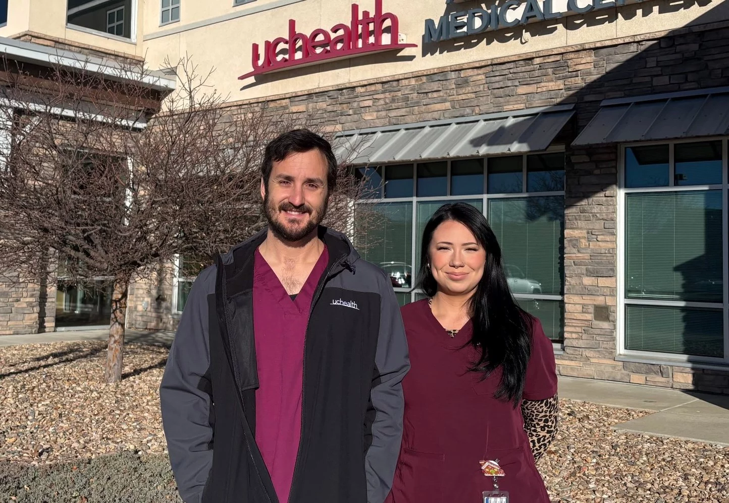 Colt Wiebold and Carmen Vigil