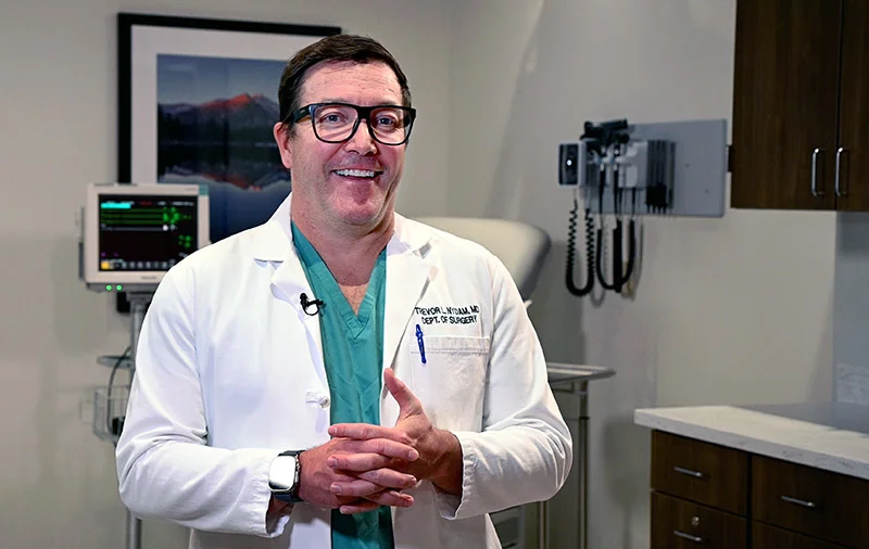 Dr. Trevor Nydam, chief of transplant surgery at UCHealth University of Colorado Hospital. Photo by Sonya Doctorian, UCHealth.