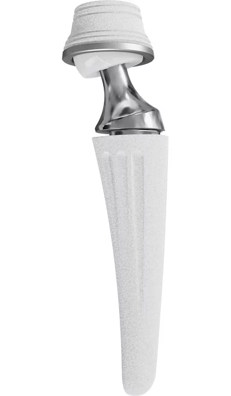 KeriMedical’s Touch CMC 1 Dual Mobility Trapeziometracarpal Prosthesis. Courtesy of KeriMedical/Medartis.