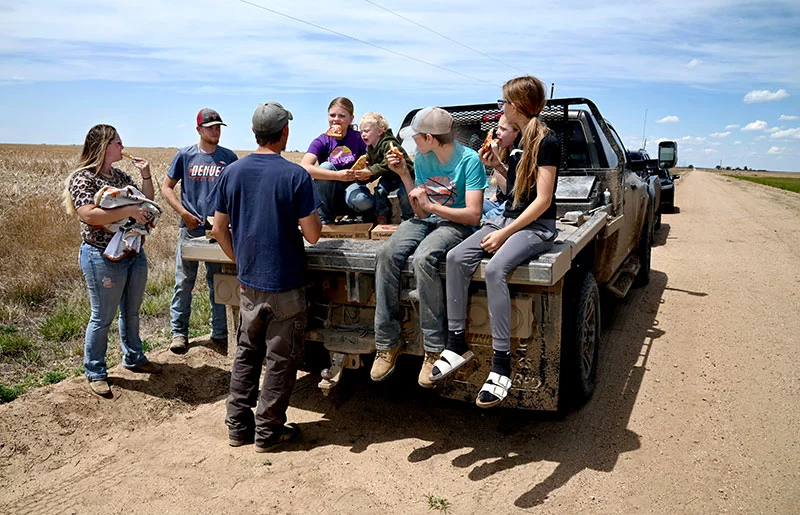 The county where Jade and Branden live, Kiowa County, is considered a maternity care desert. More than one-third of U.S. counties do not have nearby care for pregnant women. Photo by Sonya Doctorian.