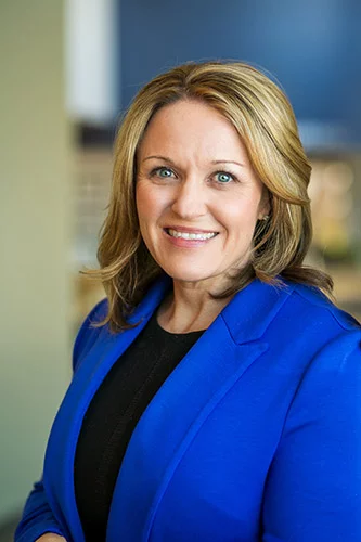 Jessica Anderson, a certified nurse-midwife and College of Nursing leader, says recovery support doulas advocate for the health of pregnant women with SUDs. Photo by the University of Colorado Anschutz College of Nursing.