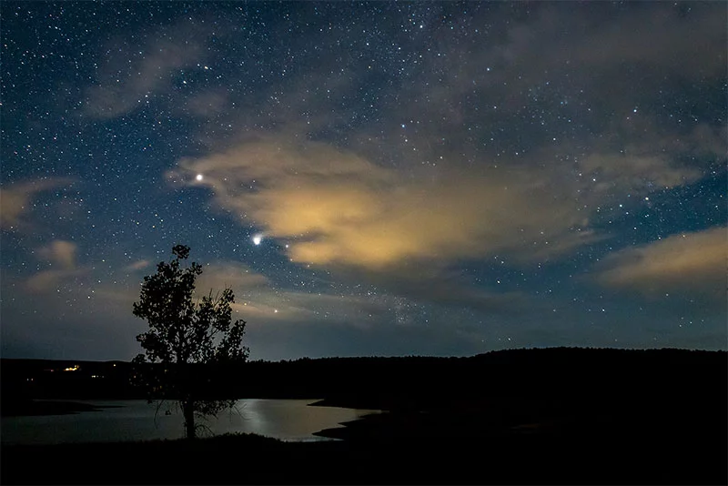 Crawford State Park is a beautiful spot in western Colorado to enjoy starry nights. Photo by Dawn Wilson, UCHealth.