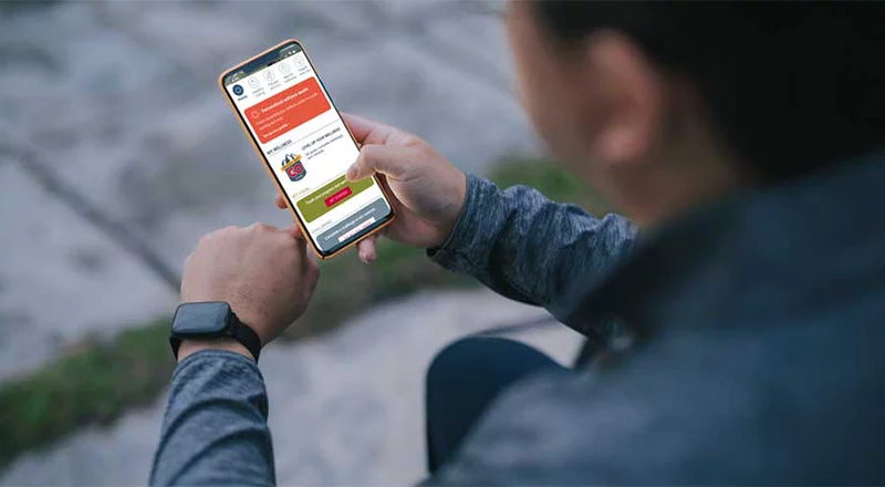 The UCHealth app now includes wellness tool to help you set goals, stay motivated and make healthy changes to your daily life. Photo: UCHealth.