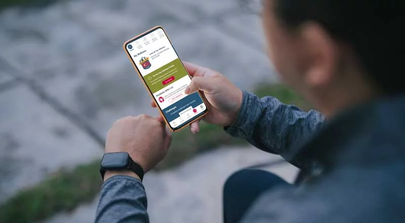 The UCHealth app now includes wellness tools to help you set goals, stay motivated and make healthy changes to your daily life. Photo: UCHealth.