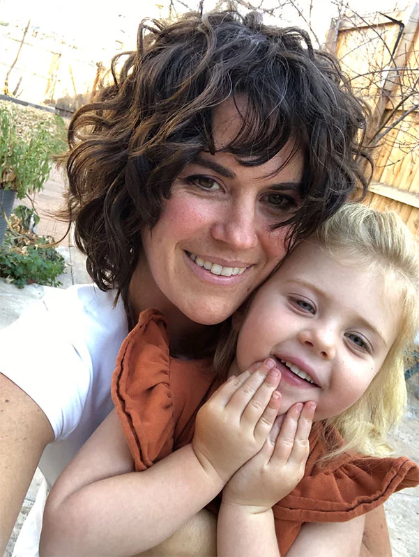 Kate with her dughter Runi. Kate fought through a rare cancer diagnosis for her daughter, Runi. Kate had lost her mother when she was young, and didn't want that for her own daughter. Photo courtesy of Kate Showalter.