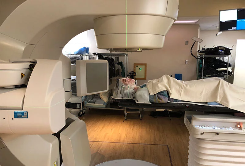 What began as ear pain led to scans that revealed multiple tumors growing deep near Kate’s ear, jaw and neck. Photo courtesy of Kate Showalter.