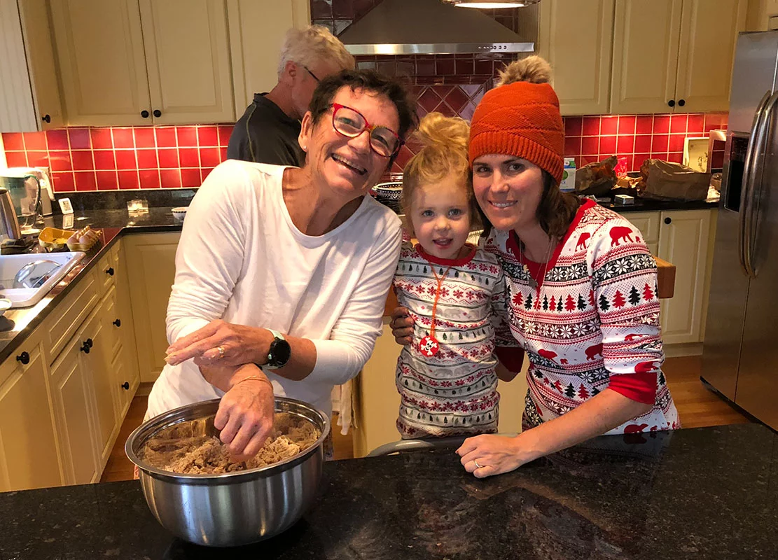 Kate with her family during the holidays. Photo courtesy of Kate Showalter.