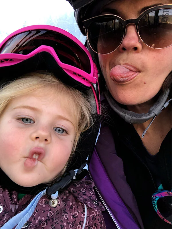 Kate and Runi enjoying a selfie together. Photo courtesy of Kate Showalter.