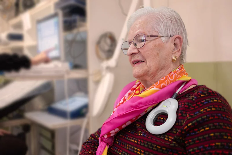 During a routine visit, a patient receives a pacemaker check-up. The FDA recall of Boston Scientific pacemakers stem from electrical issues that can cause batteries to fail. Photo: Getty Images.