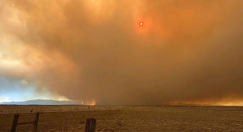 Aspen Acres wildfire smoke