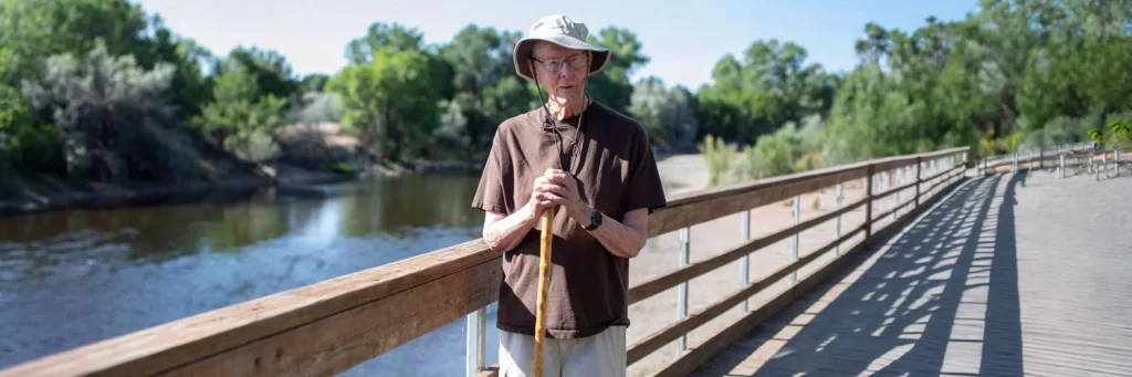 UCHealth Today - At age 89, he’s walking 150 miles to celebrate Colorado’s 150th birthday.