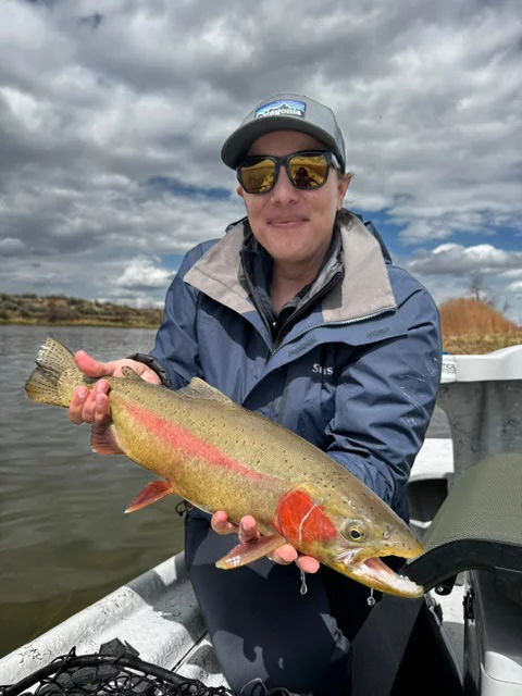 Fishing has long been Karissa Goossen's favorite pastime and a source of peace during her cancer journey. Photo courtesy of Karissa Goossen.