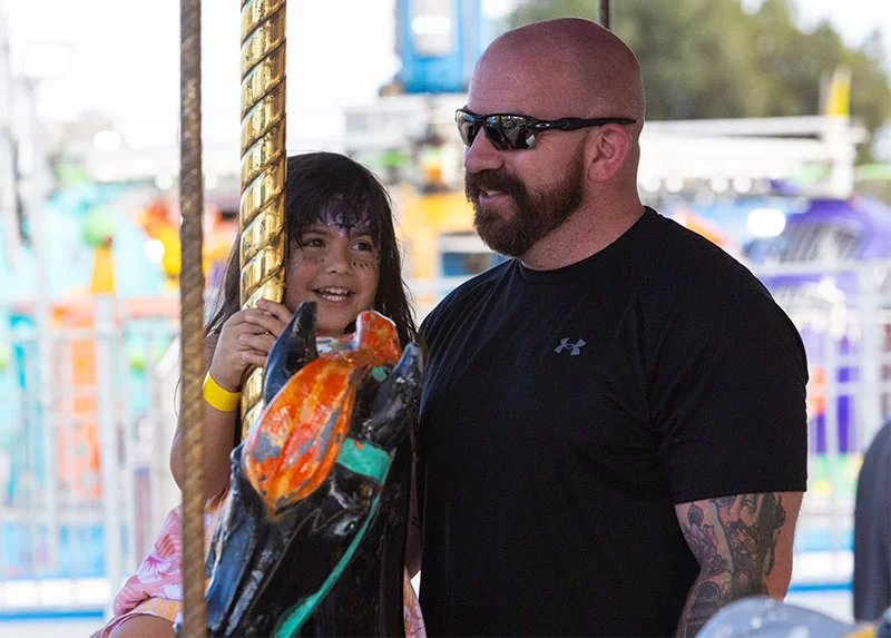 La diversión familiar y la celebración de las tradiciones están en el centro de la Feria Estatal de Colorado. Foto de Steve Bryant, cortesía de la Colorado State Fair.
