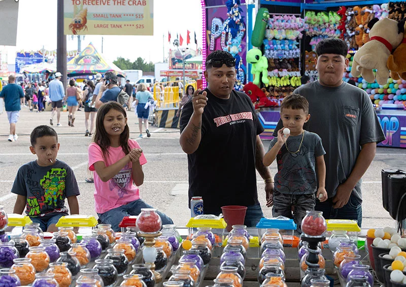 La Feria Estatal de Colorado crea oportunidades para que las familias construyan recuerdos juntos año tras año. Foto de Steve Bryant, cortesía de Colorado State Fair.
