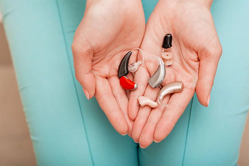 Handful of hearing aid options. People now have more hearing aid options than ever to help with hearing loss. Choices include prescription devices, over-the-counter hearing aids, personal sound amplification products and newer products such as Apple AirPods Pro that offer hearing aid capabilities. Photo: Getty Images.