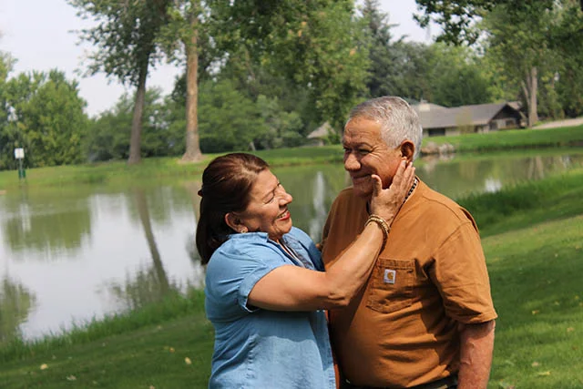 Ramon Cordoba and his wife, Maria. Photo: Ana Gretchen Robleto, UCHealth.