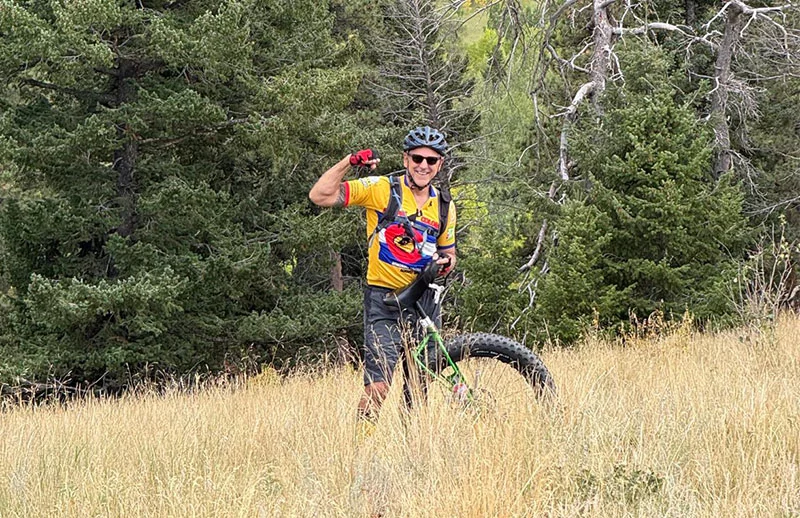 Mike Kalush at Golden Gate Canyon State Park. Photo courtesy of Mike Kalush.